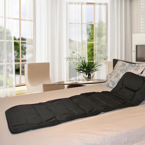 Vista 6 de Carepeutic Targeted Zone Deluxe - Alfombrilla de masaje con vibración con terapia de calor, 7 libras Full Body Massage Mat with Heat, 10 Vibration