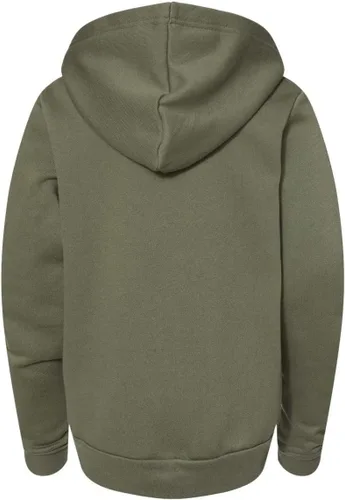 Vista 2 de Bella Canvas Sudadera con capucha de forro polar de esponja (3719Y), Azul Marino, L