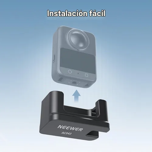 Vista 3 de NEEWER Base de silicona para Osmo 360, antideslizante, suave, estable, antiarañazos, soporte de escritorio, accesorio vertical compatible