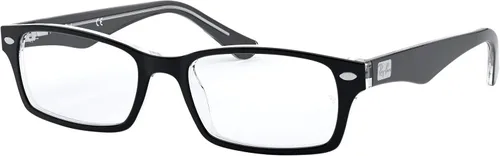 Vista 2 de Ray-Ban RX5206 - Marcos rectangulares para anteojos con receta