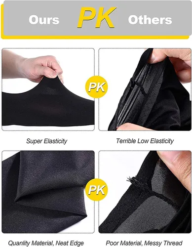 Vista 2 de Bememo 9 pares de mangas de protección UV, mangas de enfriamiento, fundas de brazo largas para hombres y mujeres