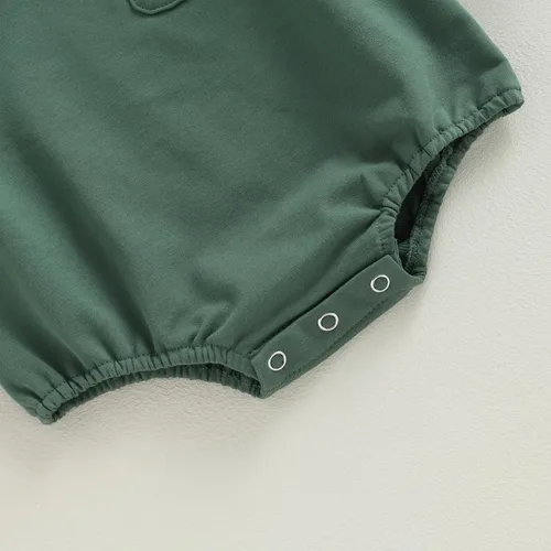 Vista 7 de Ehfomius Mameluco de manga larga para bebé niño y niña, con bolsillo, ropa de otoño e invierno