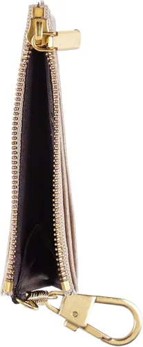 Vista 37 de SEAVILIA Tarjetero llavero cartera para mujer con ventana de identificación RFID monedero regalo abeja delgada minimalista pequeña cartera