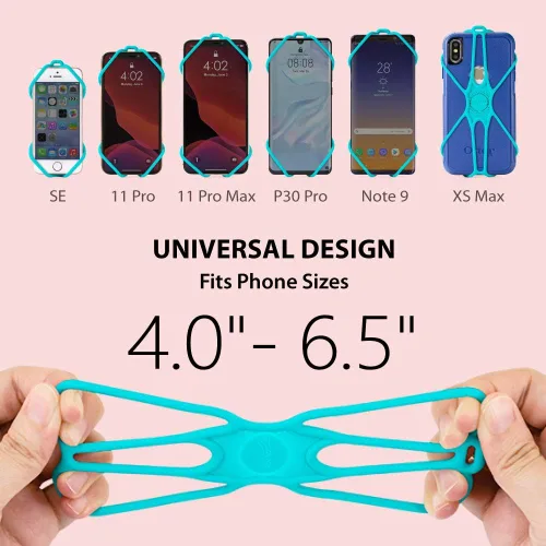 Vista 3 de Bone Lanyard Phone Tie 2, Universal Phone Holder for 4"-6.7" Smartphones