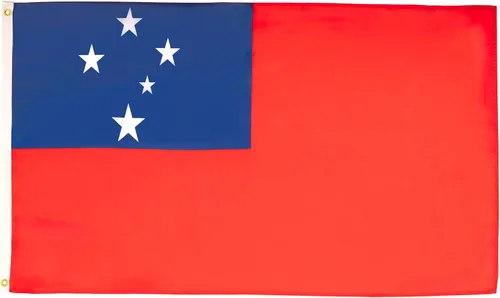 Vista 27 de AZ FLAG Bandera de Samoa Americana 2' x 3' - Banderas de Samoa Americana 23.6 x 35.4 in - Banner de 2x3 pies