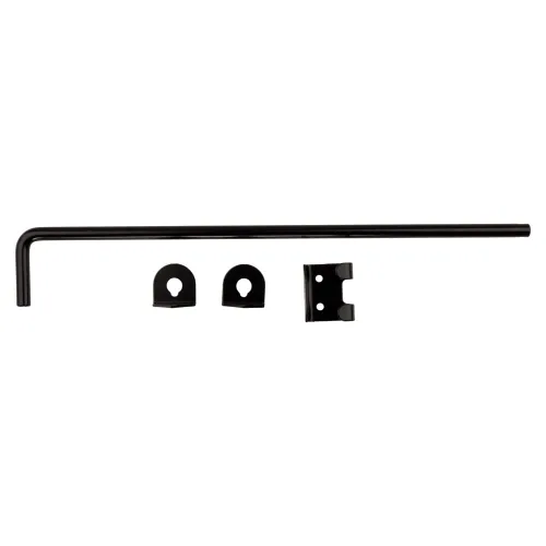 Vista 3 de National Hardware Pestillo de puerta con perno de bastón, 1/2 in x 18 in