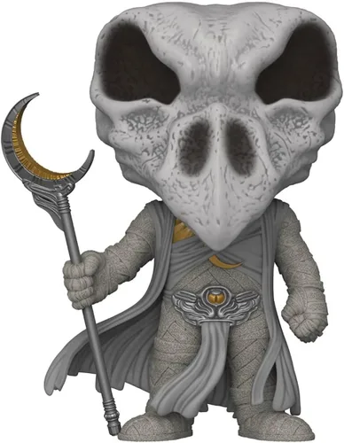 Vista 4 de POP Marvel: Moon Knight - Figura de vinilo de Khonshu Funko (con funda protectora de caja compatible), multicolor, 3.75 pulgadas