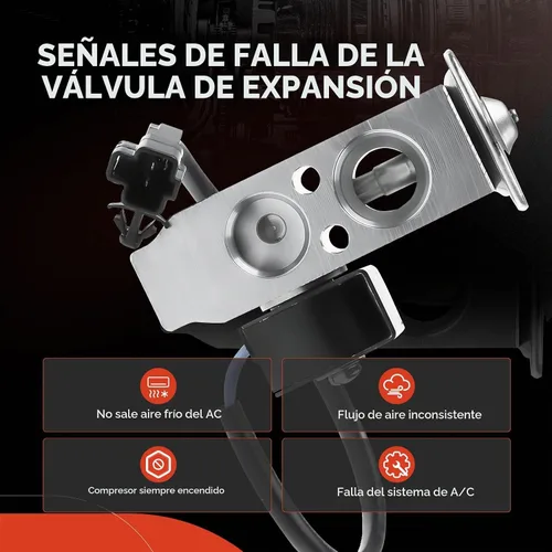 Vista 5 de Válvula de expansión de CA A-Premium compatible con Suzuki