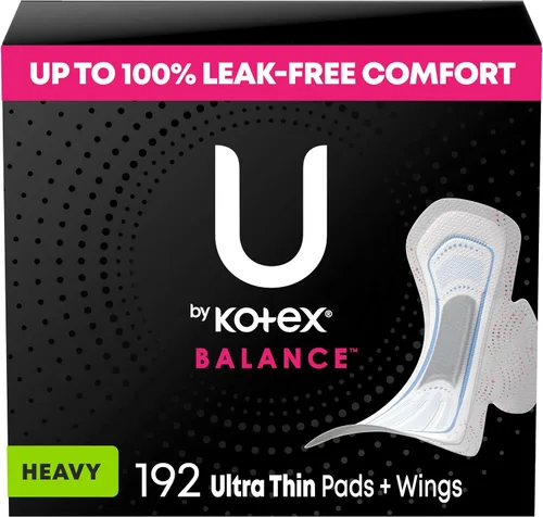 Vista 12 de U by Kotex Toallas con Alas, Clean & Secure, Ultra Delgadas, Absorción Intensa, 44 Unidades (El Empaque Puede Variar)