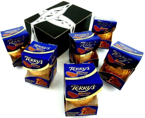 Vista 6 de Terry's - Naranjas de chocolate con leche, paquetes de 5.53 onzas en una caja BlackTie (paquete de 3)