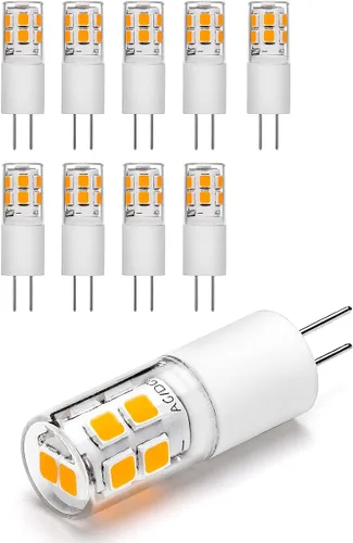 Vista 8 de I-SHUNFA Bombilla LED G4 CA 120V Blanco Frío Paquete de 10