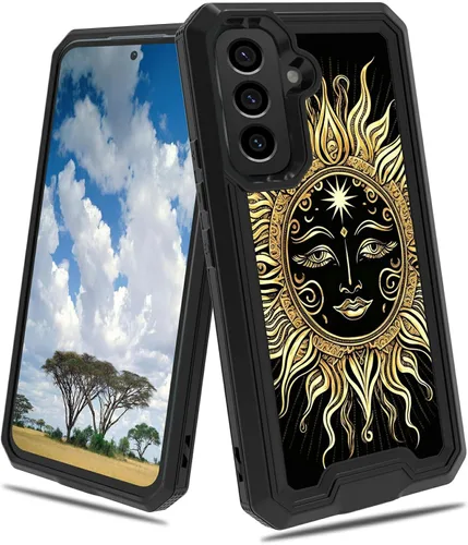 Vista 98 de Funda para Samsung S23 FE Galaxy S23 FE 2 en 1 PC duro de doble capa TPU suave a prueba de golpes Funda protectora para Samsung Galaxy S23 FE 6.4