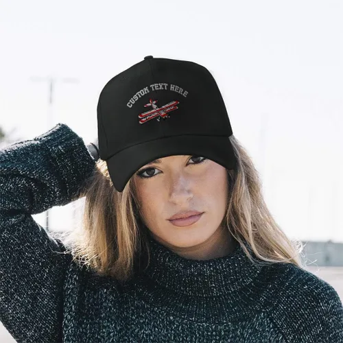 Vista 3 de Baseball Cap Biplane B Embroidery Cars & Transportation Hats for Men Women