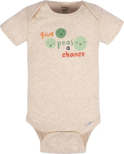 Vista 3 de Gerber Body unisex de manga corta para bebé, paquete de 8