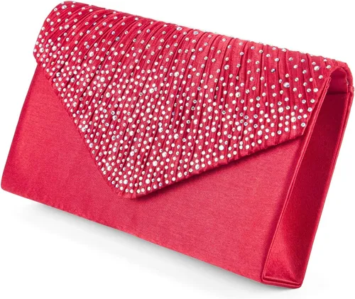 Vista 2 de Bolsos de noche para mujer, elegante sobre para boda, fiesta, baile de graduación