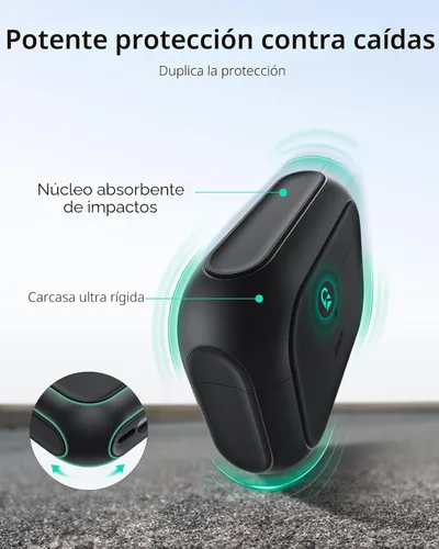 Vista 6 de ESR Funda para AirPods Pro 3, compatible con AirPods Pro de 3ª generación (2025), compatible con MagSafe, cubierta de protección completa contra