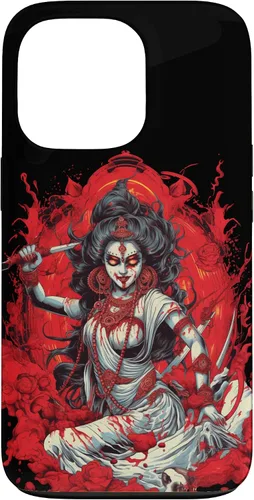 Vista 10 de iPhone 16 Kali Goddess of Death, Time and Doomsday Hindu God Occult Case