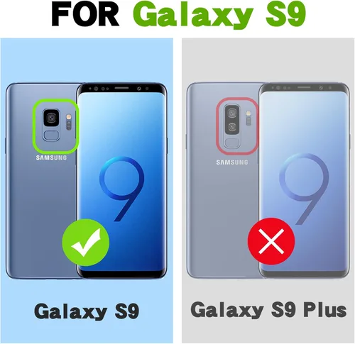 Vista 2 de Funda para Samsung Galaxy S9, Galaxy S9 para mujer, con purpurina, suave, elegante, transparente, TPU de lujo, linda funda protectora con correa