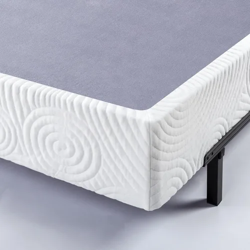 Vista 5 de Base estándar para colchón, metal, soportes de madera, fácil montaje de Zinus Walter 2-Blanco