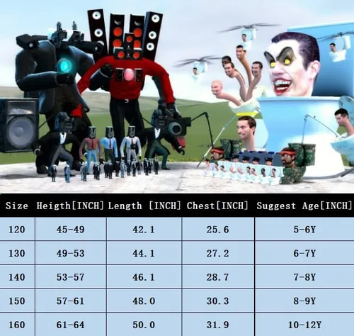 Vista 5 de MLKIN Halloween Cosplay Costumes for Boy Cartoon Graphic Costume