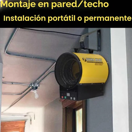 Vista 8 de Dura Heat calentador de aire eléctrico, 13,640 BTU- EUH4000R.