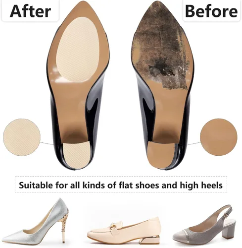 Vista 2 de 24 almohadillas antideslizantes para zapatos, protectores adhesivos para suela de zapatos, tacones altos, agarre antideslizante para zapatos