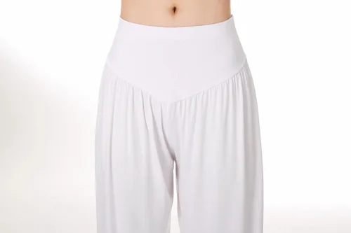 Vista 71 de Pantalones de algodón para mujer, elásticos, suaves, para yoga, deportes