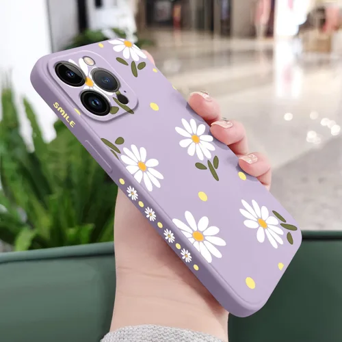 Vista 2 de LEECG Funda para iPhone 12 Pro Max, diseño creativo con estampado floral de mariposa de astronauta, funda de teléfono antiarañazos, forro