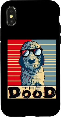 Vista 5 de Goldendoodle Gift Golden Doodle Death Funny Gift Case for iPhone 17