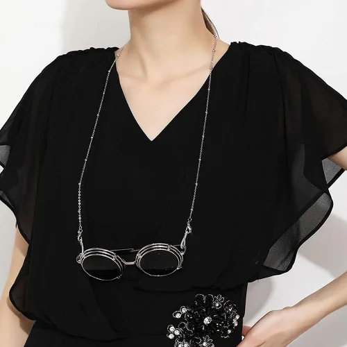 Vista 6 de ONESING 4 Pcs Eyeglass Chains for Women Eyeglasses String Holder Glasses Strap Eyewear Chain Glasses Cord Lanyard Gift