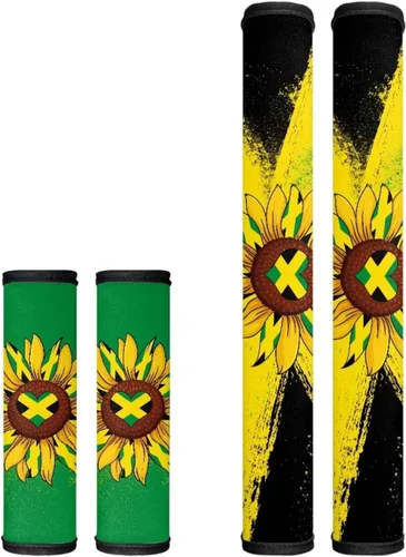 Vista 13 de Juego de 4 fundas protectoras de repuesto para manija de puerta de refrigerador con temática de té de la tarde para microondas, horno, refrigerador
