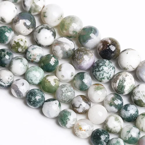 Vista 45 de 88 cuentas de piedra natural africana de piedra de sangre para hacer joyas y pulseras