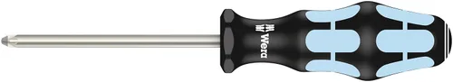 Vista 15 de Wera 05032030001 Kraftform - Destornillador Pozidriv inoxidable 3355 PZ, punta láser, cabeza PZ 0, longitud de hoja de 2-3/8 pulgadas