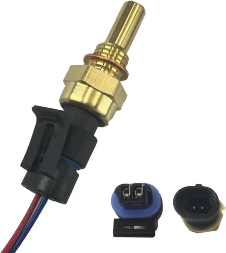 Vista 9 de 213-4514 213-4333 19236568 Sensor de temperatura del refrigerante del motor con conector de pigtail compatible con Lacrosse Impala Express Silverado