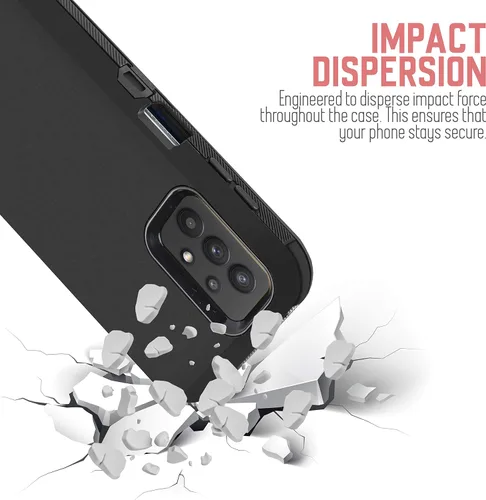 Vista 6 de Funda diseñada para Samsung Galaxy A51 5G [no compatible con la versión Galaxy A51 4G], funda resistente de cuerpo completo y funda con función