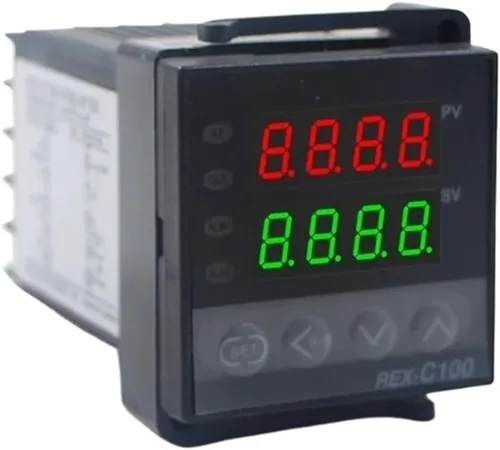 Vista 2 de REX-C100 K E PT100 Multiple Input SSR Relay Double Output Digital Electronic Analog PID Programmable Temperature Controller(REX-C100 Relay)