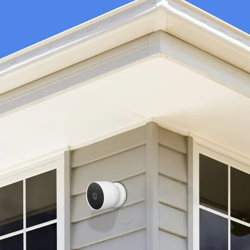 Vista 4 de HOLACA Cadena de seguridad anticaídas y anticaídas para batería Google Nest Cam - Seguridad adicional para tu cámara de batería Google Nest Cam