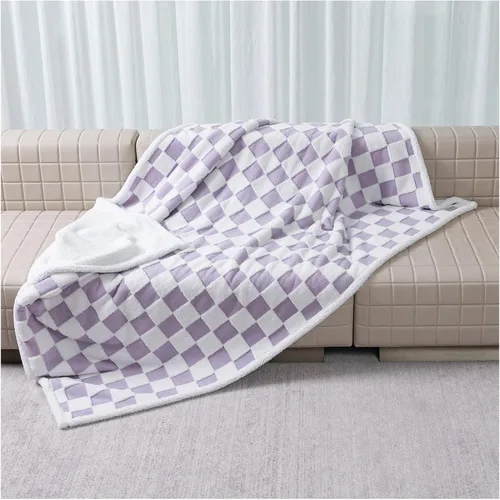 Vista 19 de Manta impermeable para mascotas, funda de cama para perro, sofá, elegante manta de jacquard para mascotas, para cachorros, gatos, lavable, Nube azul
