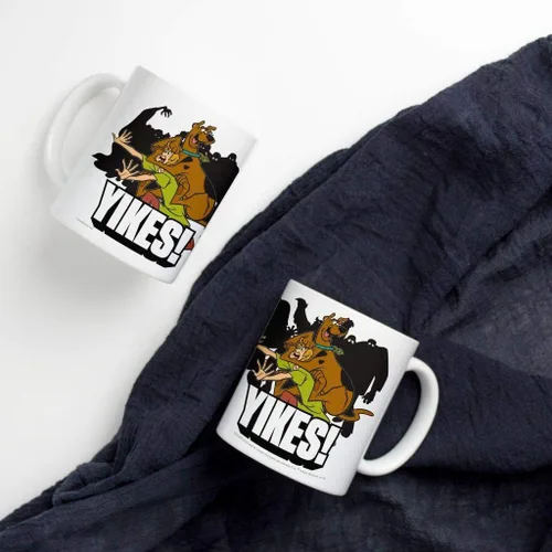 Vista 360 de Trend Setters Friends the Television Show – 25 años – Mercancía oficial – Taza de café o té de cerámica blanca de 11 onzas – perfecta para regalar