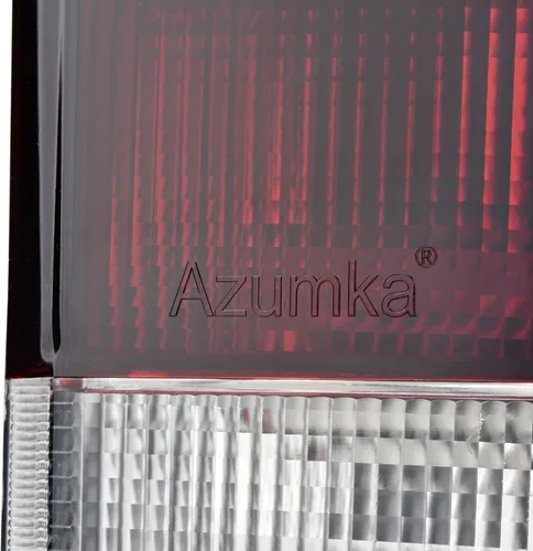 Vista 4 de Compatible con luces traseras Jeep 97-01 XJ, juego de lámparas traseras de lente roja/ahumada (izquierda + derecha) compatible con Cherokee XJ