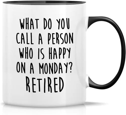 Vista 7 de Retreez Taza divertida – Horario de jubilación Do Whatever the Fxxx - Taza de café de cerámica de 11 onzas, divertida, sarcasmo, sarcástico