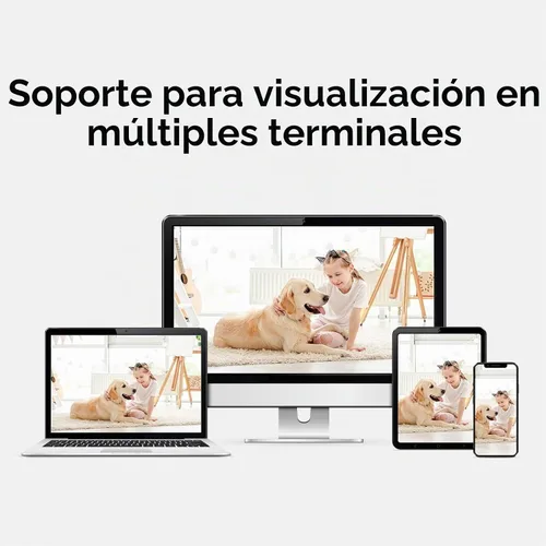 Vista 9 de EVERSECU Cámara de seguridad magnética 2K para el hogar, visión nocturna, cámara compacta para mascotas con aplicación de teléfono, detección