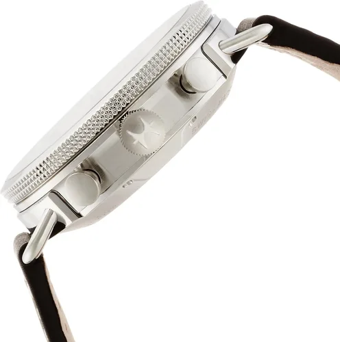 Vista 3 de Hamilton H77706553 Reloj automático suizo marrón para hombre con pantalla analógica, Tono-plateado, Cronógrafo
