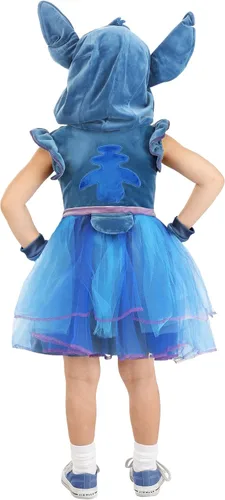 Vista 5 de Toddler Disney Girl's Stitch Costume Dress