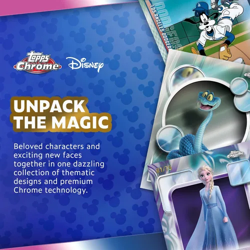 Vista 3 de Topps Chrome Disney 2026 - Sellado de fábrica - Caja de valor