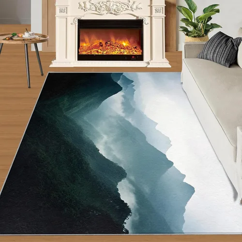 Vista 42 de Desert Dunes Rugs for Bedroom, Desert Landscape Area Rug, Natural Scenery Rugs for Living Room, Indoor Non-Slip Rug, Machine Washable Carpet for