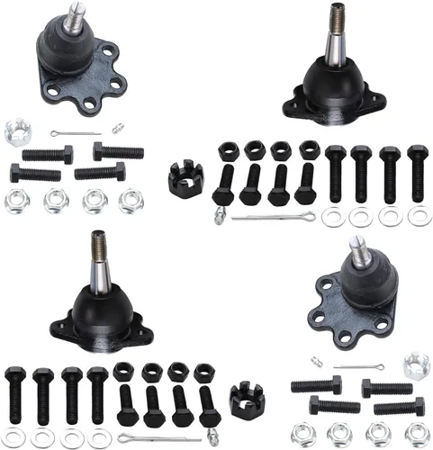 Vista 80 de Detroit Axle - Kit de rótulas delanteras para Ford 2003-2006 Crown Victoria Lincoln Town Car Mercury Grand Marquis 2003-2004 Marauder, reemplazo