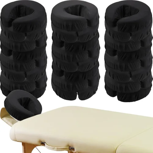 Vista 12 de Macarrie - Juego de 24 fundas de microfibra para mesa de masaje, color beige
