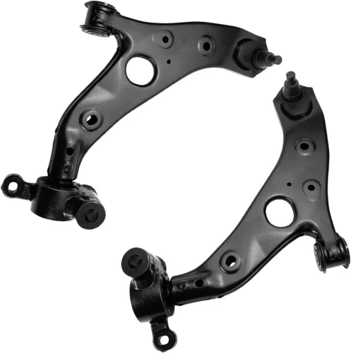 Vista 32 de Detroit Axle - 2 brazos de control delanteros para Volvo S60 V70 01-07, juego de 2 brazos de control inferiores 2001 2002 2003 2004 2005 2006 2007