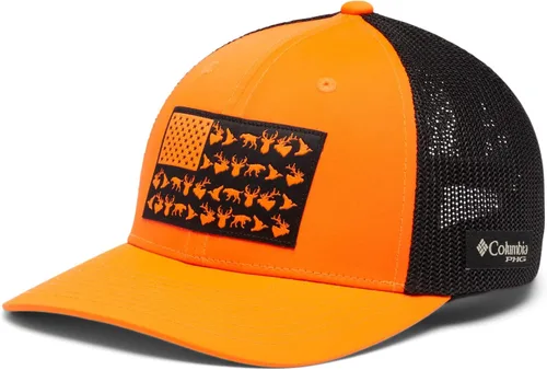 Vista 3 de Columbia PHG - Gorra de bola de malla con bandera de juego, corona baja
